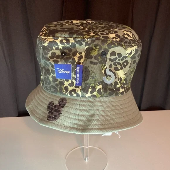 Disney Parks Mickey Animal Print Spirit Jersey Bucket Hat - Picture 4 of 10